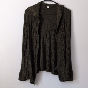 BDG Dark Olive Cardigan Sweater
